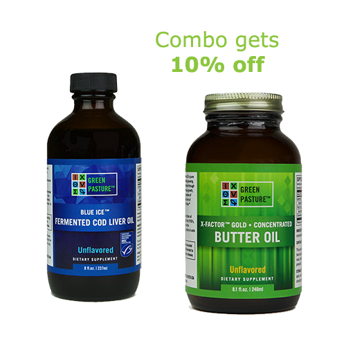 Green Pasture Asia -- Butter Oil Cod Liver Oil Combo