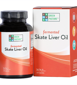 Green Pasture BLUE ICE™ Fermented Skate Liver Oil, 120 Capsules (Non-Flavoured)