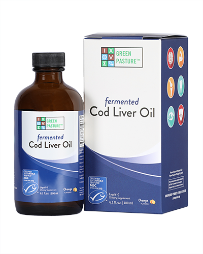 Green Pasture Asia -- Cod Liver Oil, Liquid, Orange